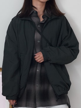 「Calvin Klein（カルバン・クライン）のCalvin Klein/カルバンクライン MODERN COTTON ビキニショーツ（ショーツ、ホワイト系）」を使った、萌笑さん（レディース・157cm）の秋コーディネート