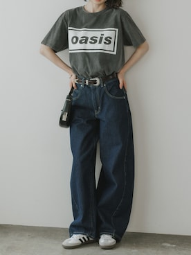 「the Oasis（ジオアシス）のアイテム」を使った、萌笑さん（レディース・157cm）の夏コーディネート