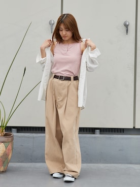 萌笑さん（レディース・157cm）の春コーディネート