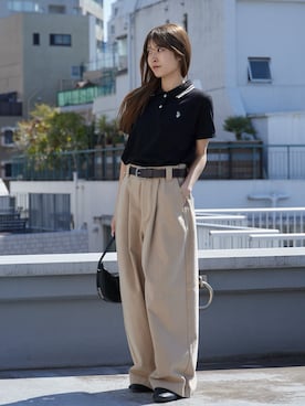 萌笑さん(レディース・157cm)の春コーディネート
