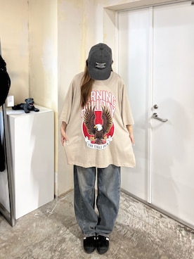 「Chick（チック）のアイテム」を使った、萌笑さん（レディース・157cm）の春コーディネート