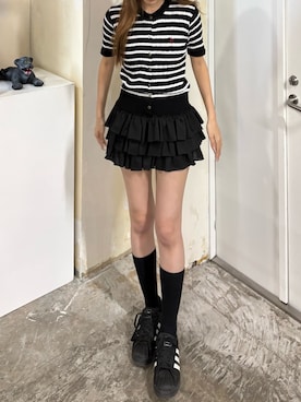 「Chick（チック）のアイテム」を使った、萌笑さん（レディース・157cm）の春コーディネート