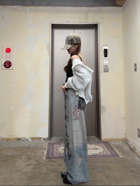 「Chick（チック）のアイテム」を使った、萌笑さん（レディース・157cm）の春コーディネート