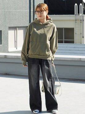 萌笑さん（レディース・157cm）の冬コーディネート