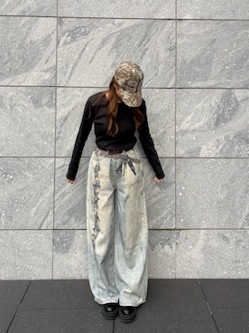 「Chick（チック）のアイテム」を使った、萌笑さん（レディース・157cm）の春コーディネート