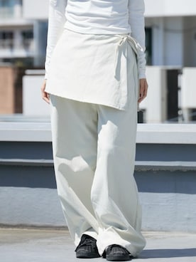 「Chick（チック）のアイテム」を使った、萌笑さん（レディース・157cm）の春コーディネート