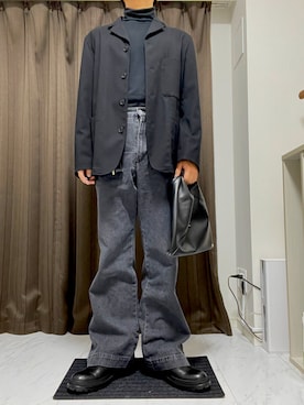 「Dior（ディオール）のアイテム（シューズ）」を使った、hikka1020さん（メンズ・173cm）の春コーディネート