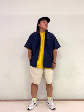 nakagawa jinさん(メンズ・170cm)の夏コーディネート