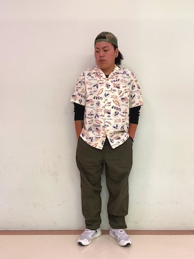 nakagawa jinさん(メンズ・170cm)の春コーディネート