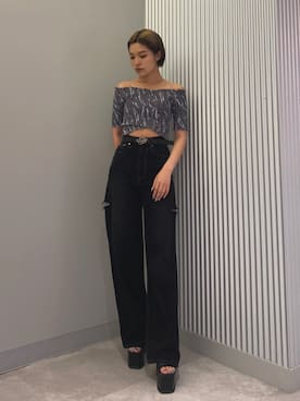 藤川陽さん（レディース・162cm）の夏コーディネート