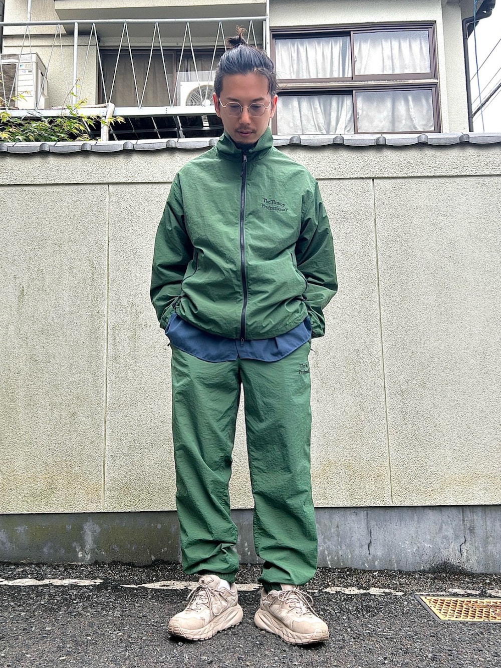 ennoy ナイロンジャケット・パンツセット　黒 XL 2025年最新】スタイリスト私物 ennoy セットアップの人気