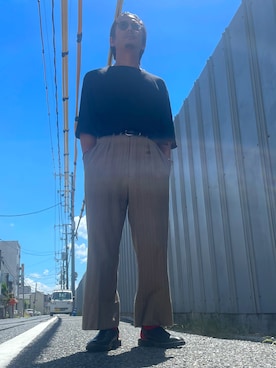 「アイテム（レッグウェア）」を使った、jojo55さん（メンズ・171cm）の秋コーディネート