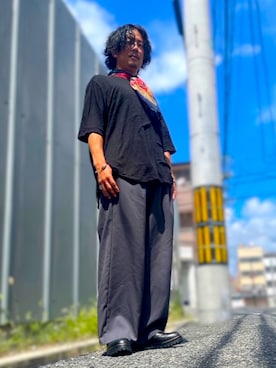 「アイテム（ブレスレット）」を使った、jojo55さん（メンズ・171cm）の秋コーディネート