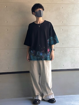「DOOPZ（ドープス）のアイテム（シューズ）」を使った、ko-chiさん（メンズ・176cm）の夏コーディネート