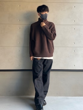 「秋服コーデ」｜「アイテム（セットアップ）」を使った、ko-chiさん（メンズ・176cm）の秋コーディネート