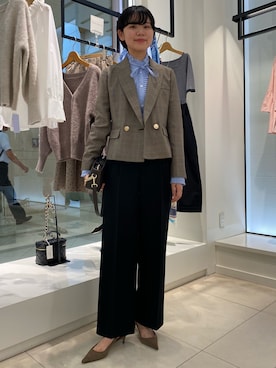 「LAURA DI MAGGIO（ローラディマッジオ）のアイテム」を使った、shioo_nolさん（レディース・165cm）の秋コーディネート