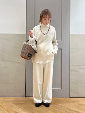 「MARIAN（マリアン）のアイテム」を使った、中島さん（レディース・154cm）の冬コーディネート