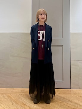 中島さん（レディース・154cm）の秋コーディネート