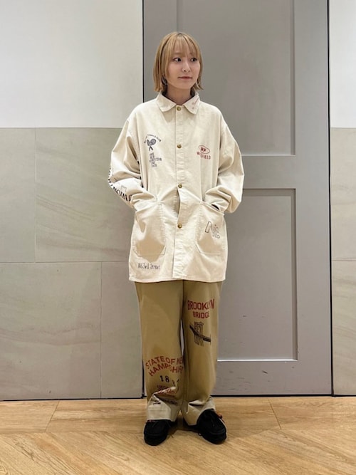 SHIPS別注】WHITE FIELD: 50th ANNIV カバーオール（カバーオール