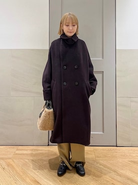 「SHIPS（シップス）のアイテム」を使った、中島さん（レディース・154cm）の秋コーディネート