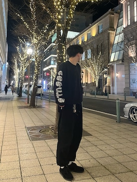 「ジーユー」｜Koheiさん（メンズ・182cm）の春コーディネート