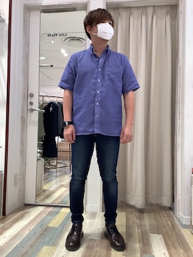 TOKYO SHIRTS COLLECTION -2812- ららぽーとTOKYO-BAY店さん（メンズ・165cm）の夏コーディネート