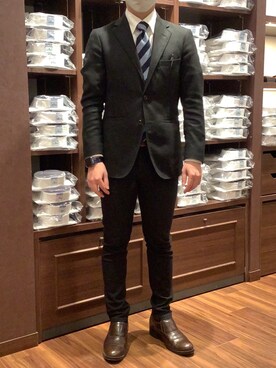 TOKYO SHIRTS COLLECTION -2812- ららぽーとTOKYO-BAY店さんのコーディネート