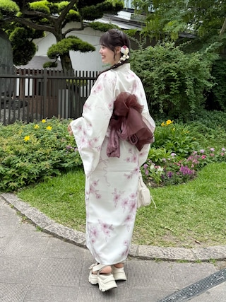 OLIVE des OLIVEの浴衣を使った人気ファッションコーディネート