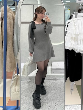 yuiさん（レディース・156cm）の冬コーディネート