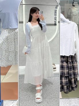 「アイテム（アンサンブル）」を使った、yuiさん（レディース・156cm）の夏コーディネート