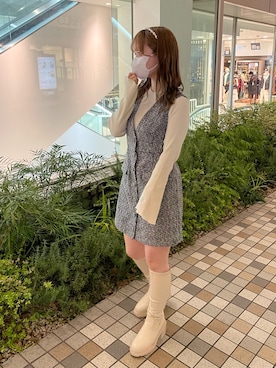 yuiさん（レディース・156cm）の冬コーディネート