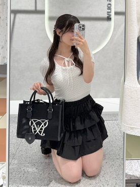 「アイテム（トートバッグ）」を使った、yuiさん（レディース・156cm）の夏コーディネート