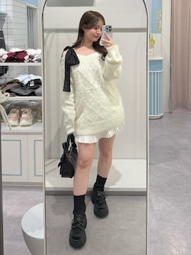 yuiさん（レディース・156cm）の冬コーディネート