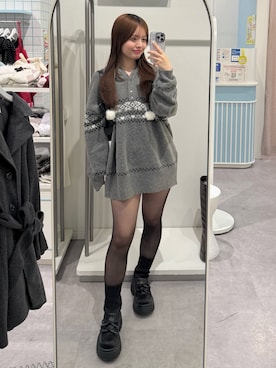 yuiさん（レディース・156cm）の冬コーディネート