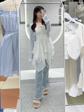 yuiさん（レディース・156cm）の夏コーディネート