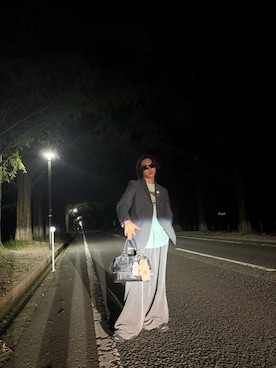 「Adoon plain（アドーンプレーン）のアイテム（パンツ）」を使った、junjunjun0529さん（メンズ・167cm）の秋コーディネート
