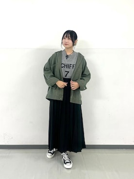 ゆかなさん（レディース・161cm）の秋コーディネート
