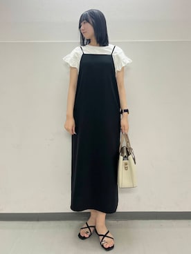 「夏ワンピース」｜fol1o3oさん（レディース・161cm）の夏コーディネート