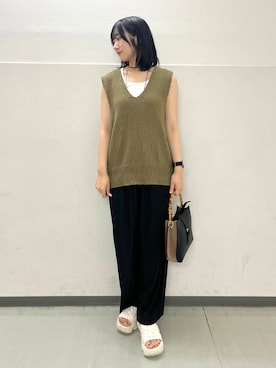 「URTECH」｜fol1o3oさん（レディース・161cm）の夏コーディネート