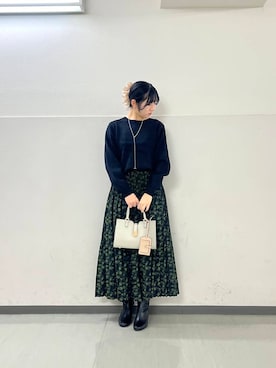 「アーバンリサーチドアーズ」｜ゆかなさん（レディース・159cm）の冬コーディネート