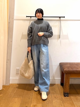 「アーバンリサーチドアーズ」｜ゆかなさん（レディース・161cm）の秋コーディネート