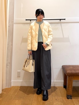 「URBAN RESEARCH DOORS WOMENS」｜ゆかなさん（レディース・161cm）の秋コーディネート