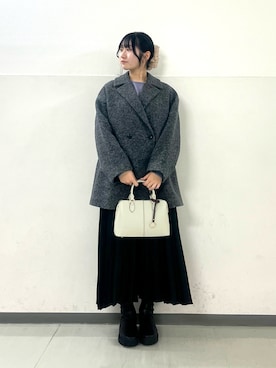 ゆかなさん（レディース・159cm）の冬コーディネート