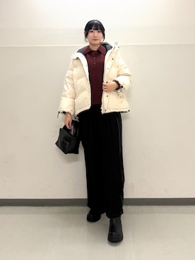 「URBAN RESEARCH DOORS WOMENS」｜「アイテム（ブーツ）」を使った、ゆかなさん（レディース・161cm）の秋コーディネート