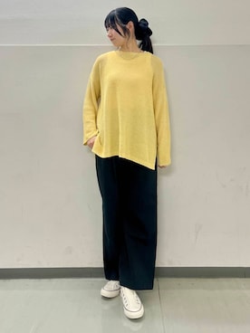 「やや暑い」｜「アイテム（アクセサリー）」を使った、fol1o3oさん（レディース・161cm）の春コーディネート