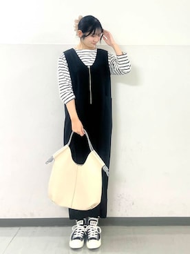 ゆかなさん（レディース・161cm）の冬コーディネート