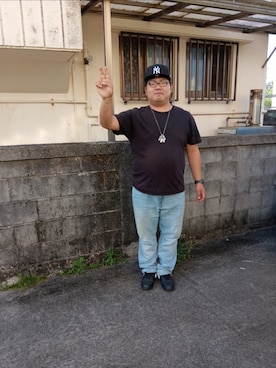 「OLD NAVY（オールドネイビー）のアイテム」を使った、NatsuNakaさん（メンズ・174cm）の夏コーディネート