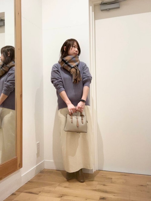 セール】ダンボールニットストレートスカート（スカート）｜URBAN
