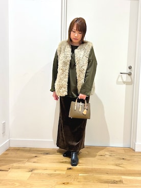 「季節の変わり目羽織コーデ」｜Hasegawaさん（レディース・154cm）の秋コーディネート