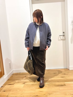 「季節の変わり目羽織コーデ」｜Hasegawaさん（レディース・154cm）の秋コーディネート